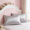 Satin Pillowcase Smooth Cooling Faux Silk Pillow Case for Sleeping Wrinkle-Free Pillow Cover