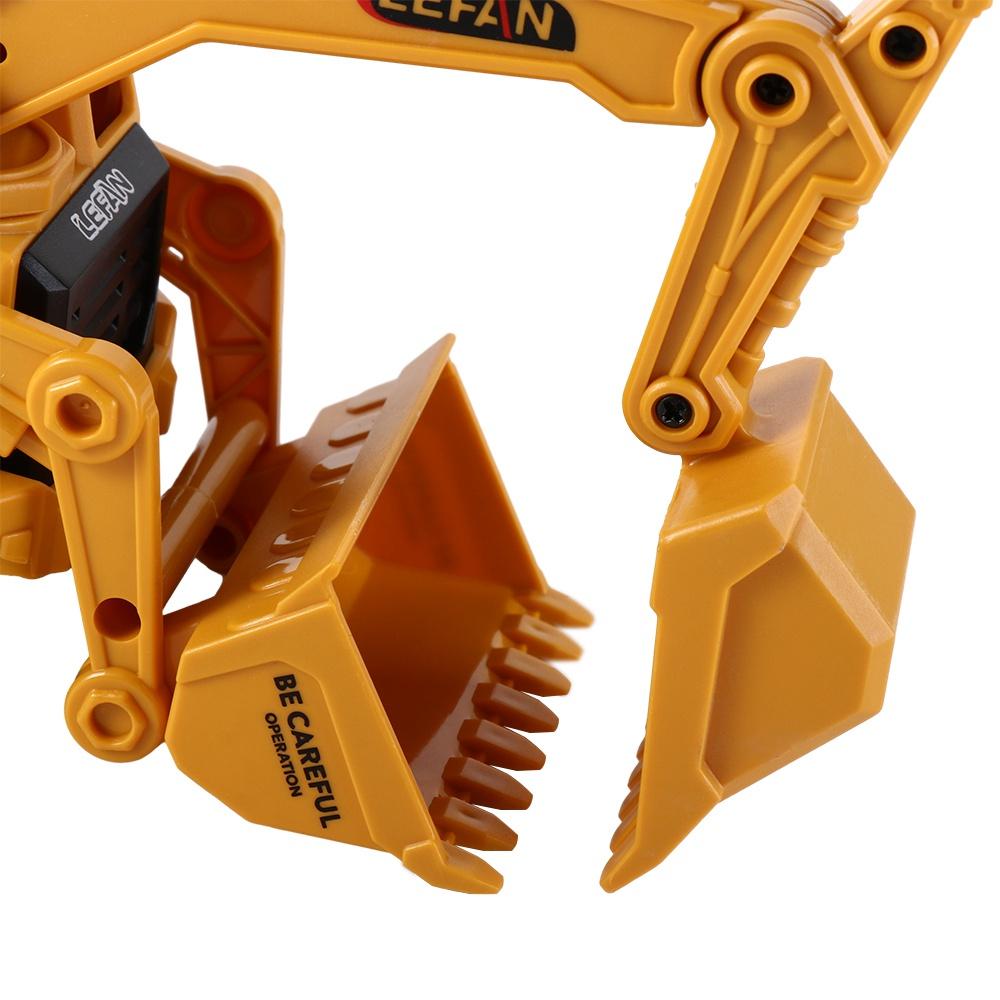 Yellow Engineering Car Toy ABS Children Excavator Toy Large Bulldozer Toy  Birthday Gift