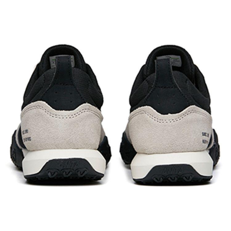 Anta Heritage Low-Top Sports Casual Shoes Men Sneakers Black Gray 112218856-2