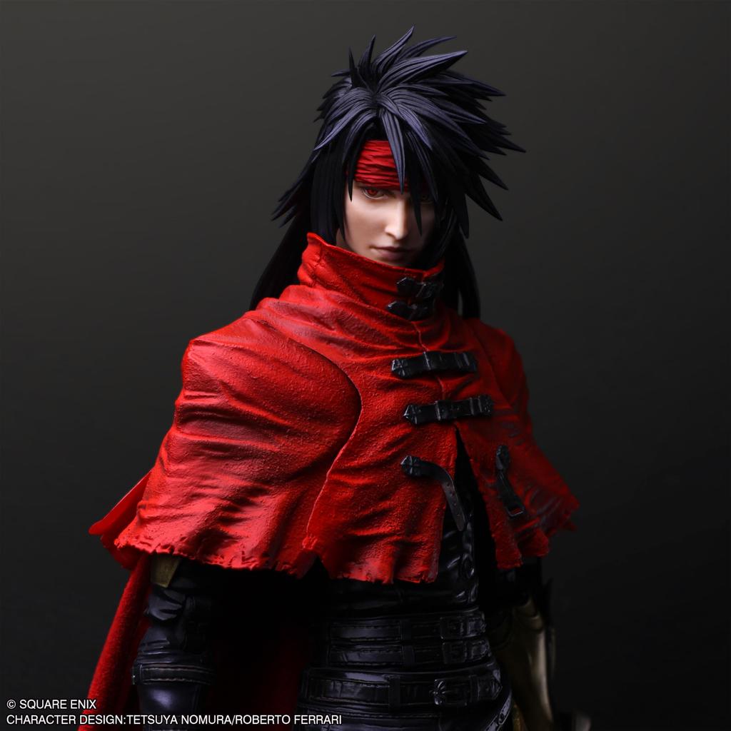 Final Fantasy VII Rebirth PLAY ARTS True Vincent Valentine PVC Painted Movable Figure