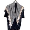 Korean Version of Houndstooth Fashion Big Square Scarf for Women Summer Sunscreen Shawl Scarf Decorative Scarf Long Gauze Scarf