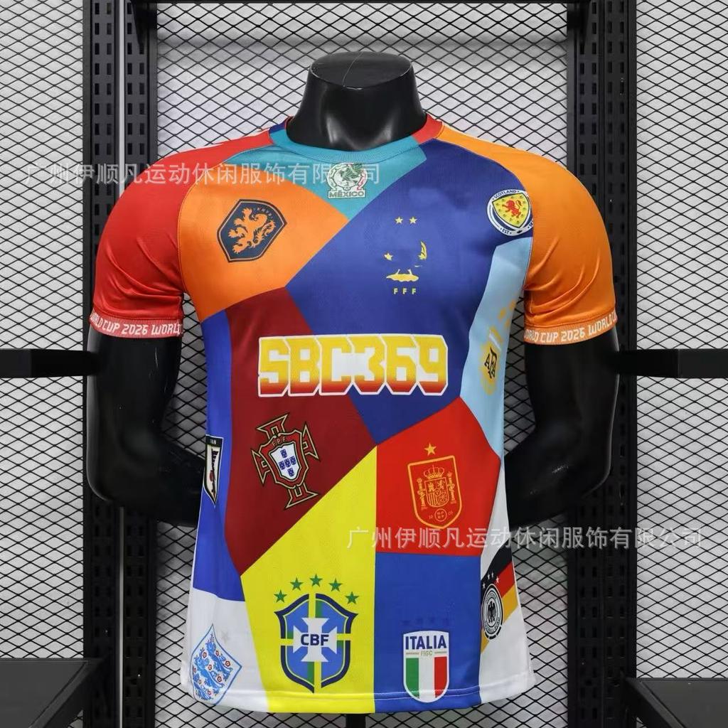2026 player short sleeve Norway Turkey Boca Paris millionaire Congo special edition jersey World Cup