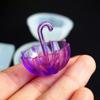 Handmade Craft Silicone Epoxy DIY Pendant Umbrella Shape UV Resin Mold Jewelry Making Jewelry Tool