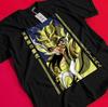 Maglietta Saint Seiya Cavalieri dello Zodiaco Anime Manga Hyoga Top Shun T-shirt Grafica BB828