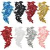 Fashion 3D Sequin Flower Patches Handmade Embroidery Embroidered Patches DIY Handwork Patches Wedding Dress