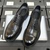 Three-Joint Leather Shoes Men'S Business Dress Leather Breathable Work Shoes Groom Wedding Shoes Men'S Leather Shoes Thick Soles Increase