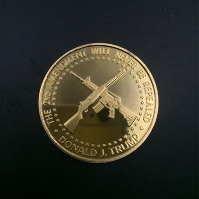 President Donald Trump Gold Plated Eagle Commemorative Coin Novelty Coin 2021