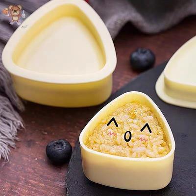 Ny DIY Sushiform Onigiri Risboll Matpress Triangulär Sushitillverkningsform Japanska Hemkök Bento Tillbehör Verktyg