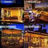3M Solar Curtain Lights Fairy Garland String Lights 8 Modes Outdoor Waterproof Decorative Lights for Fairy Christmas House Garden