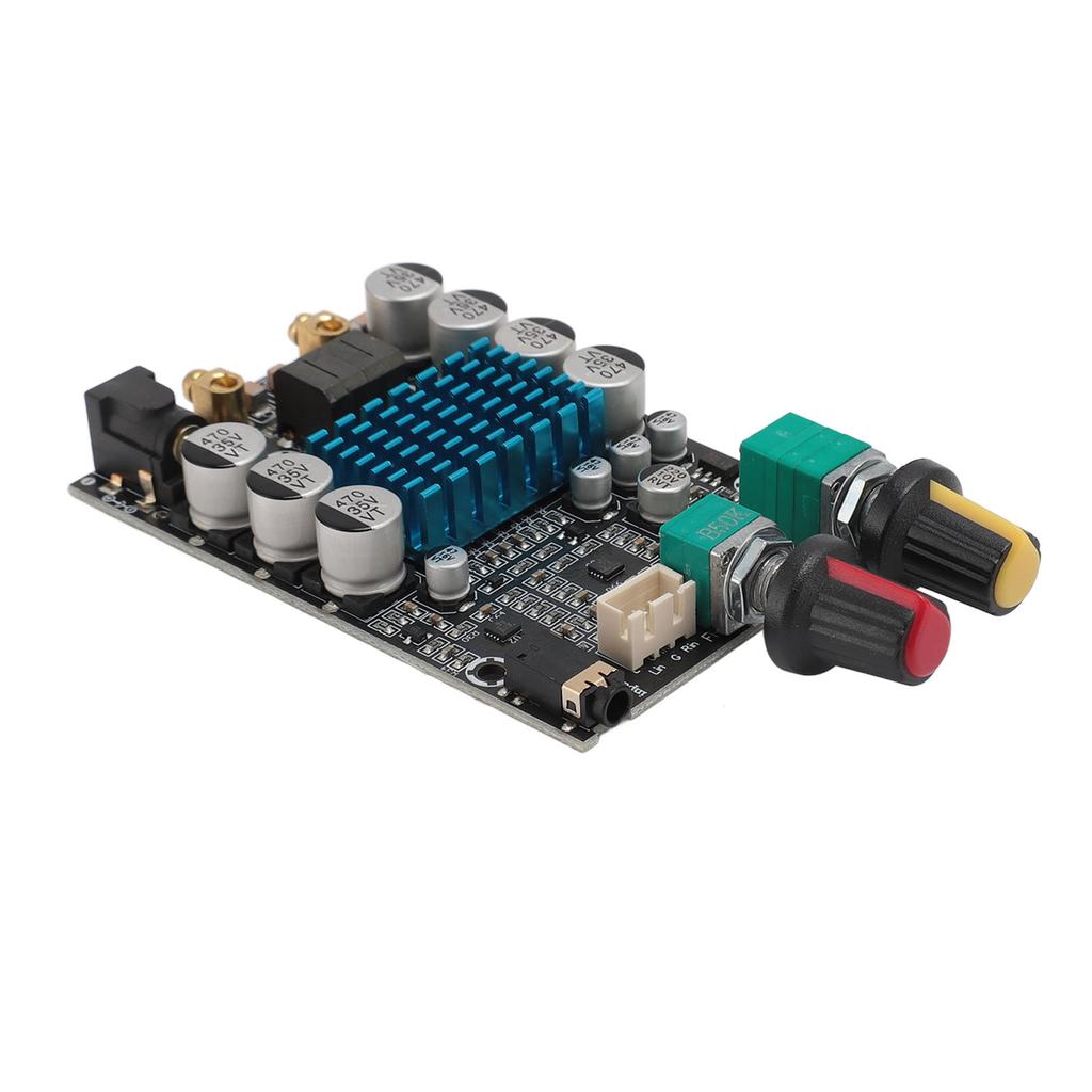 Subwoofer Amplifier Board Mono 100W High Power Digital Amplifier Module for DIY Speaker Black 12‑24V