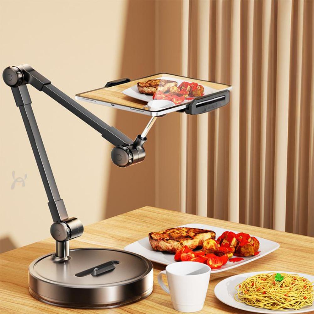 Alloy Phone Overhead Shooting Bracket Rotatable Desktop Live Broadcast Stand  Home