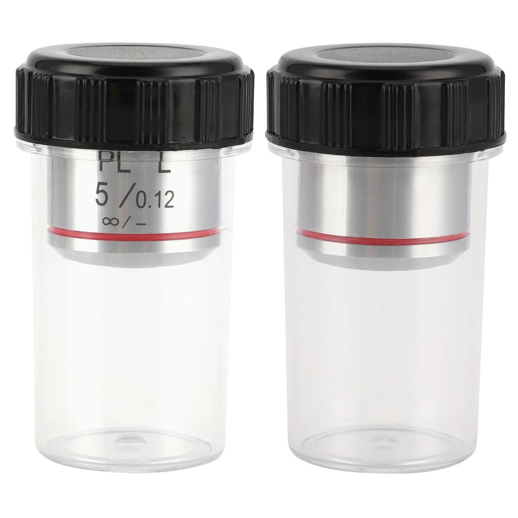 KP 5X PL5X Infinite Long Working Distance Objective Lens for Metallurgical Microscope 26.1mm