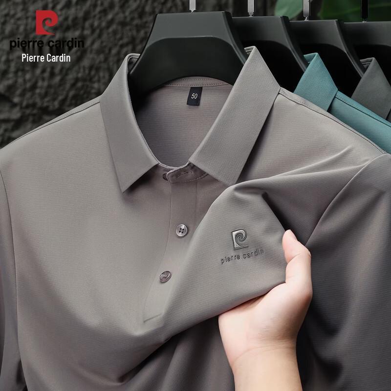 Pierre Cardin Men s Silk Blend Short Sleeve Polo Shirt 185