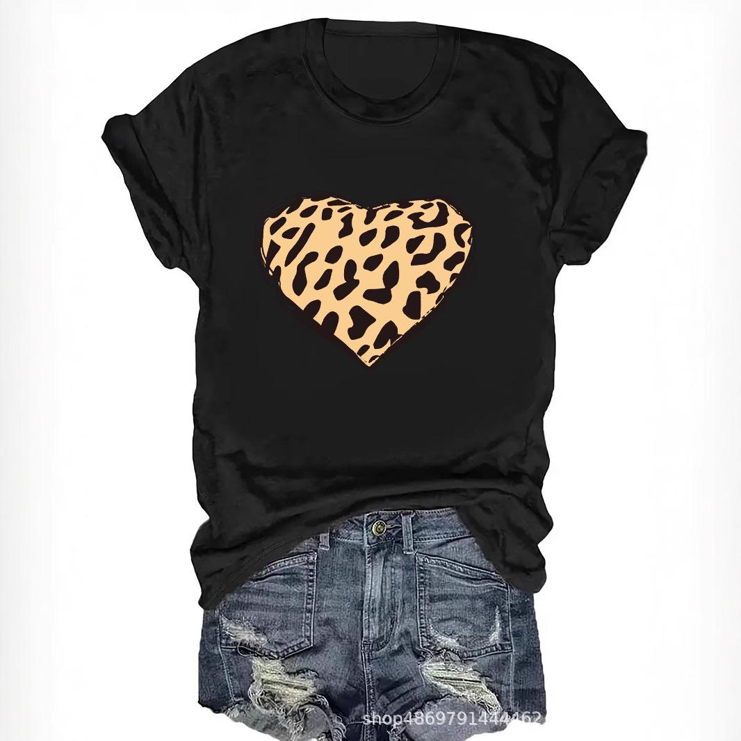 

Women s Fashion Round Neck T-Shirt S абрикосовый
