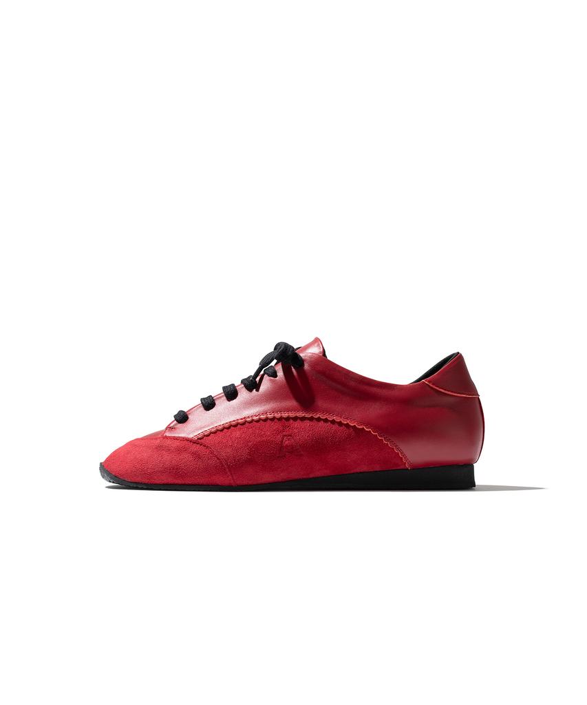 Aprilfor 505 Red Solid Marumaru Sneakers