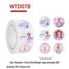 500 Sheets Little Princess Sofia Waterproof Cartoon Sealing Stickers