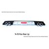 Toyota Vios 2014-2021 Body Kit: Front Lip, Rear Lip, and Side Skirt Modification Kit for Exterior Styling.
