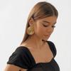 Gypsy Exaggerated Heavy Metal Torques Choker Necklace for Women Chunky Big Round Pendant Grunge Jewelry Steampunk Men New