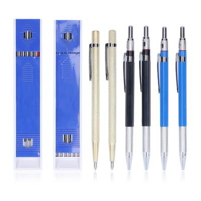 Zimmermannsbleistift-Set Kunststoff Wolframkarbid Zimmermanns-Anreißer Markierset für Glas