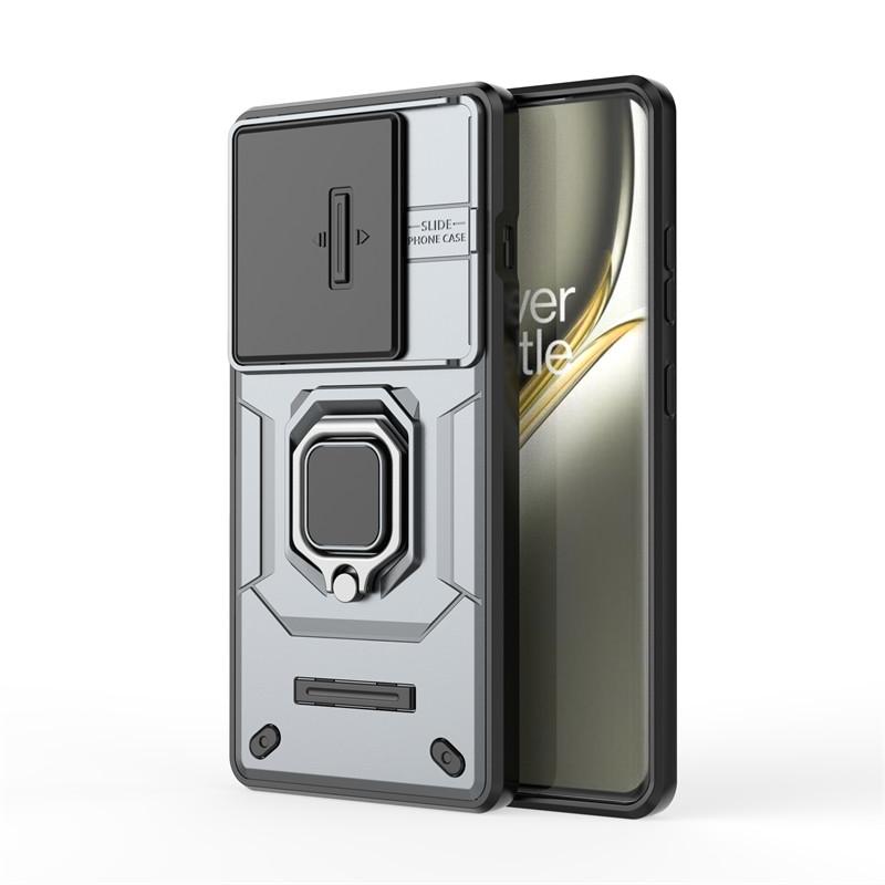 For OnePlus ACE 3 Pro Case Slide Camera Len Cases OnePlus ACE 3 Pro Cover Shockproof Armor PC TPU Cover For OnePlus ACE 3 Pro
