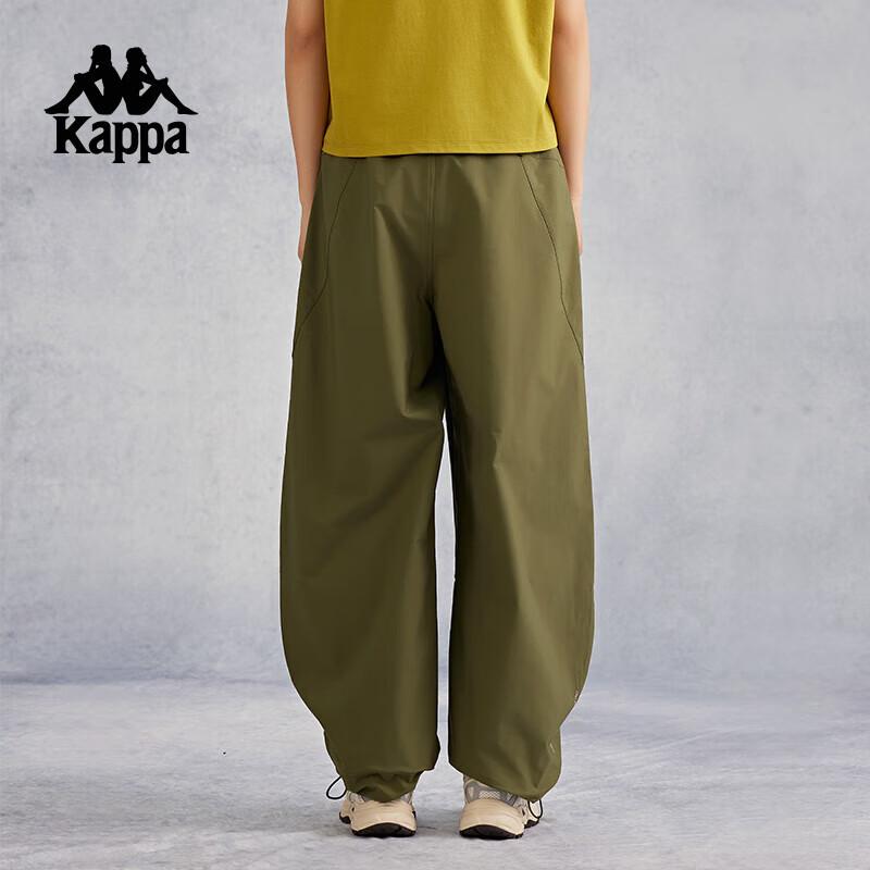 Kappa Women s 2024 Autumn Outdoor Woven Water-Repellent Cargo Pants L