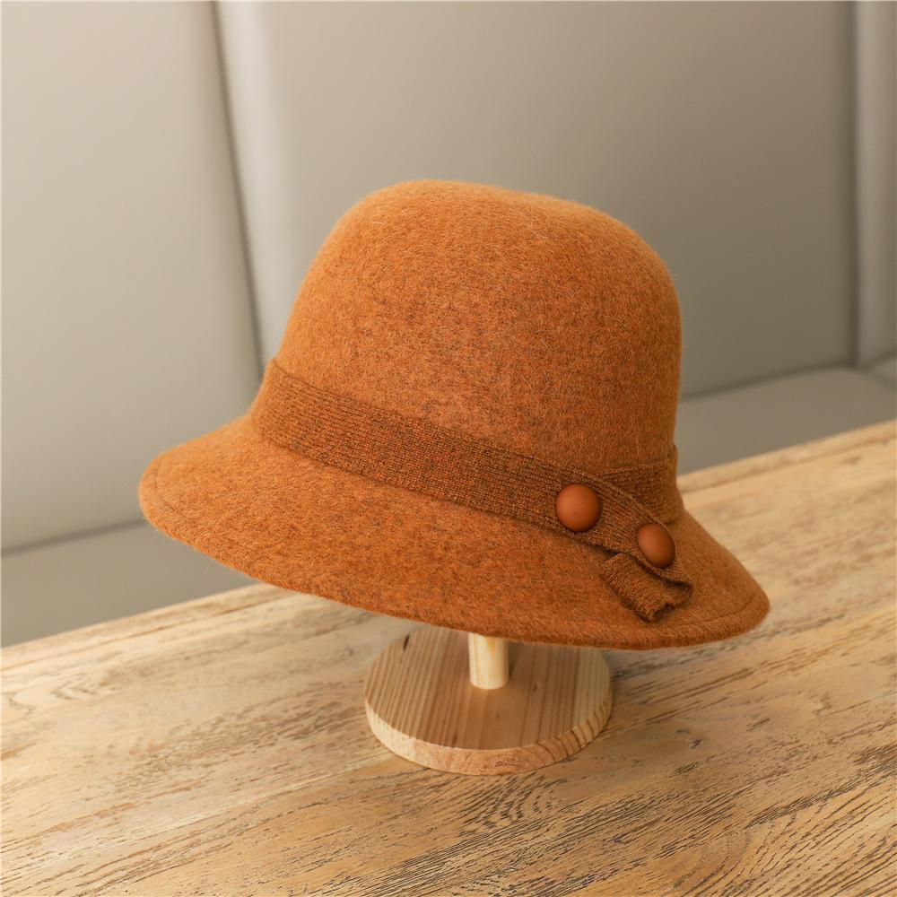 Fisherman Hat Retro Felt Hat Sunhat 