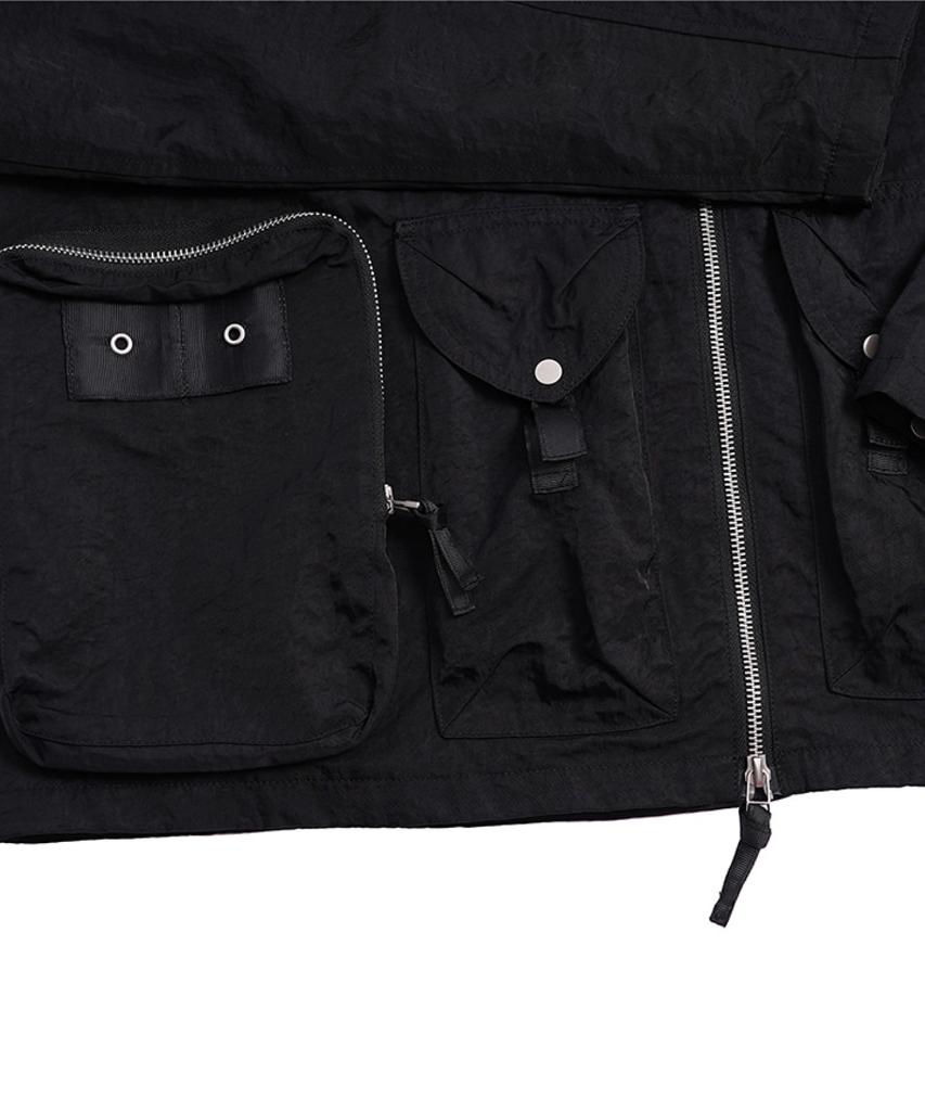 Nightworkdept Utility Nylon Flight Jacket_Black