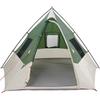 Tipi Tent with Roof and Storage Green 383 x 338 x 217 cm Taffeta