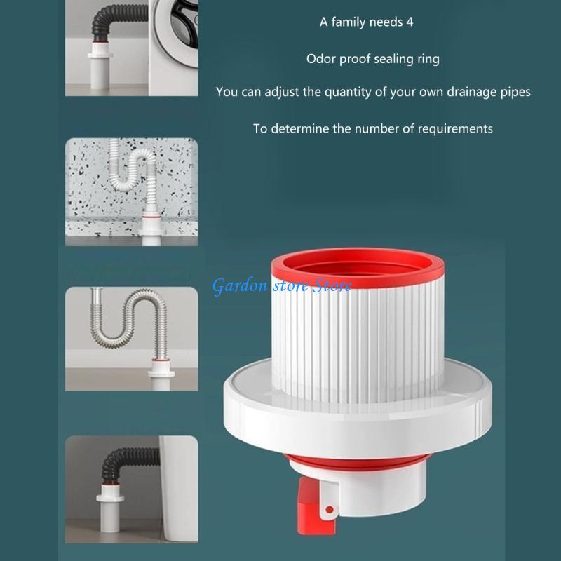 B0KB Effective Solution Bathroom Upgrades ABS Drain Seal Essential for Kitchen Sink