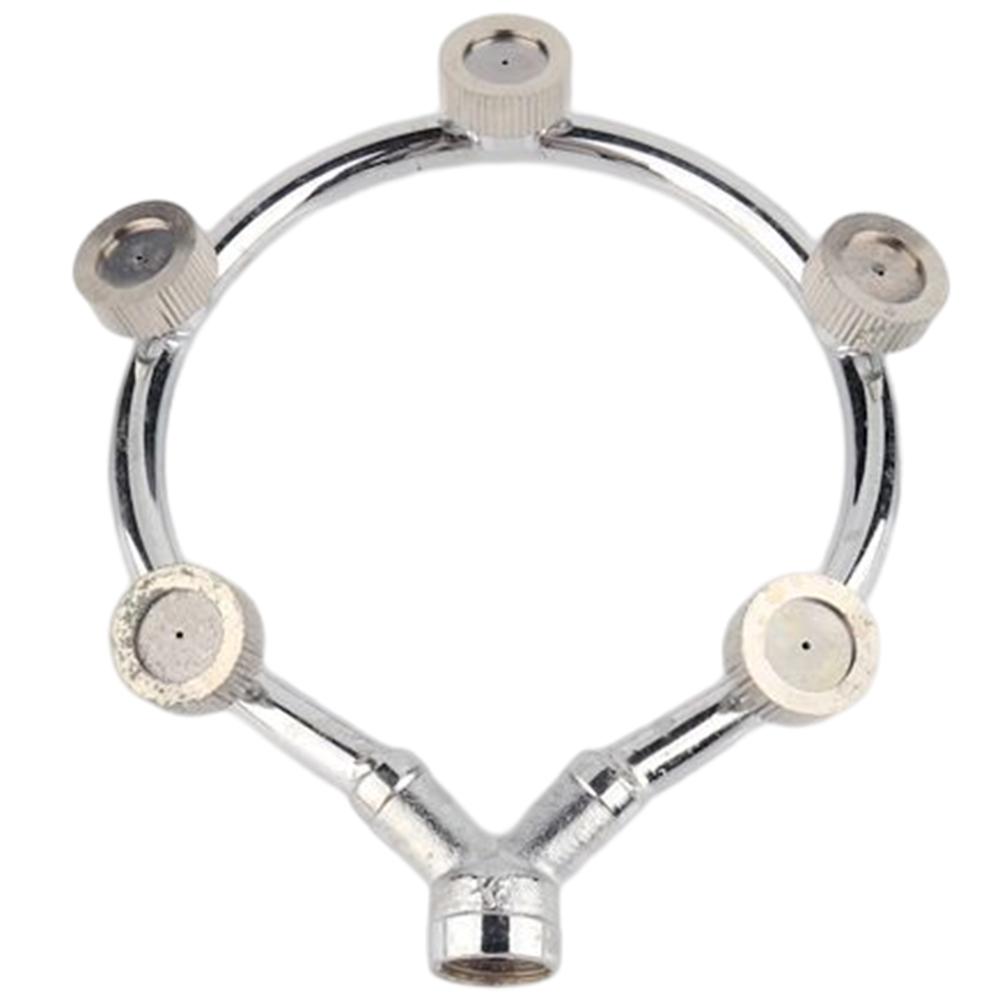 

Сельскохозяйственные распылители Форсунка Многофункциональная кольцевая Форсунка Нержавеющая сталь 3/5 головки Садовая круглая распылительная форсунка