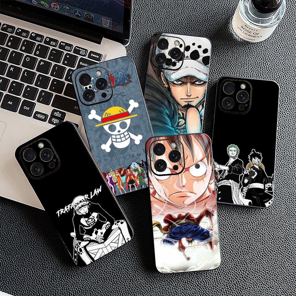 Cover for Samsung Galaxy S20 S22 S21 FE Ultra Plus A07 A17 A15 A16 A25 A57 A37 Phone Case Trafalgar D Water Law One Luffy Pieces