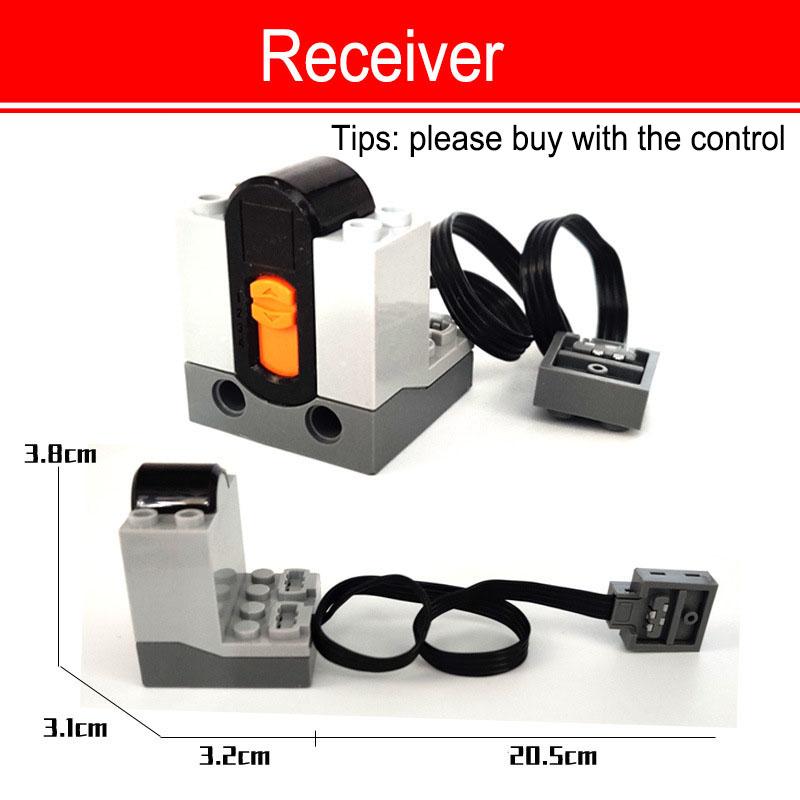 Technické Motorové Díly Multi Power Functions 8293 8883 Nástroj Servo Vlakový Motor PF Modelové Sady Stavebnice Kompatibilní značka