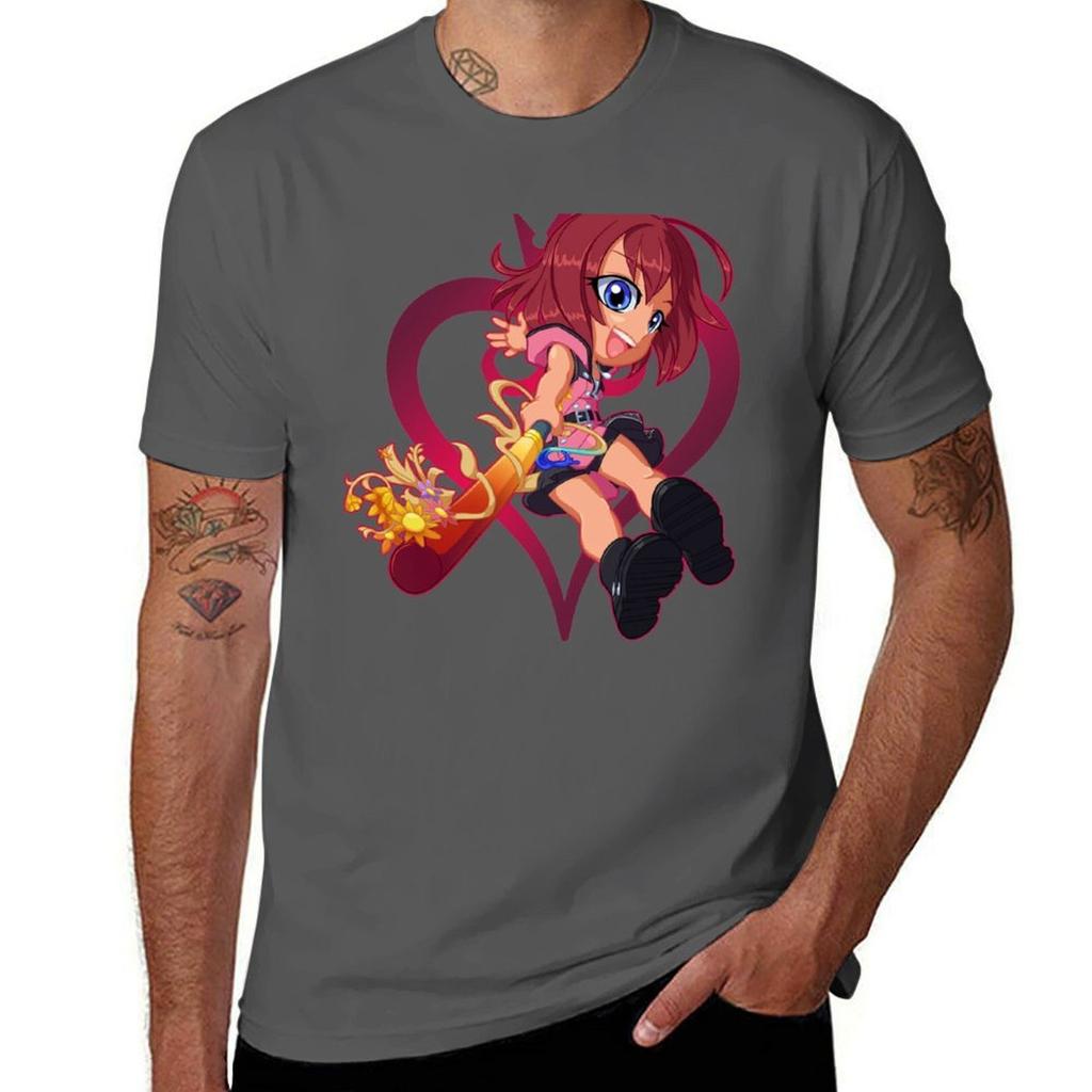 Kairi Chibi Tshirt Retro Style Print Casual Top