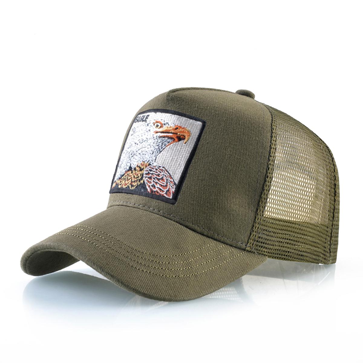 

1 шт. Камуфляжна бейсболка з вишивкою Eagle Patch Four Seasons Snapback Visor Hat для чоловіків Модна хіп-хоп кепка для вантажівок для жінок Adjustable