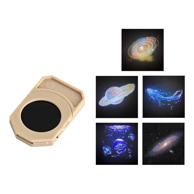 

Galaxy Planet Projection Lamp Star Moon Projector Scenery Landscape NightLight Wall Background Decoration Party Photography Prop as picture show