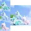 Miniature Cute Unicorn Plush Pendant Keychain In Soft Colors For Children And Celebrations