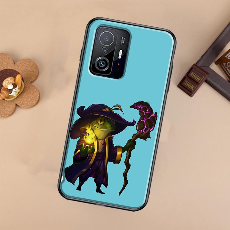 

Милый Чехол с Мышью, Аксолотлем, Лягушкой, Волшебником для Xiaomi POCO X7 X6 Pro X3 X5 M6 F3 F5 F6 Pro 11T 12T 13T 14T Pro 13 14 Ultra POCO X6 Pro