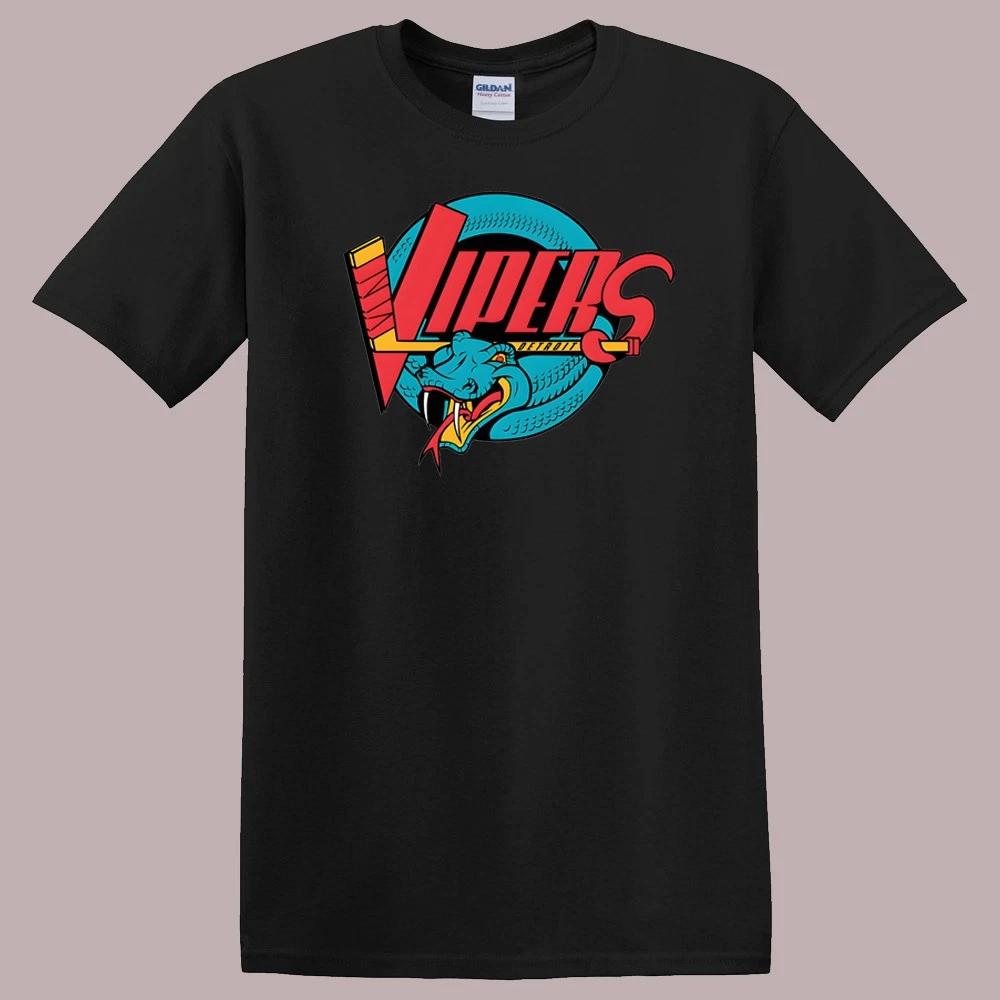 Detroit Vipers Michigan Classic Hockey Team Black Size S-5XL XL