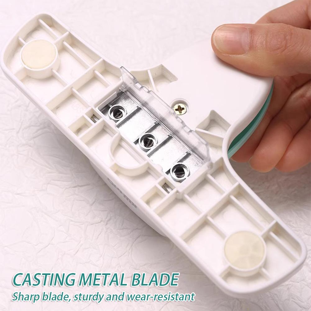 4mm Loseblattlocher Standard 3/6-Loch Verstellbarer Papierlocher 8 Blatt Kapazität Notizbücher Scrapbooking Schulbürobedarf