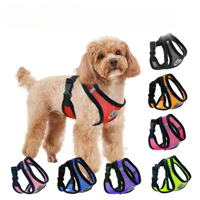 Pet Dog Walking Dog Walking Cat Chest Strap Outdoor Leash Dog Rope Collar Clothing Explosion-proof Cat Supplies