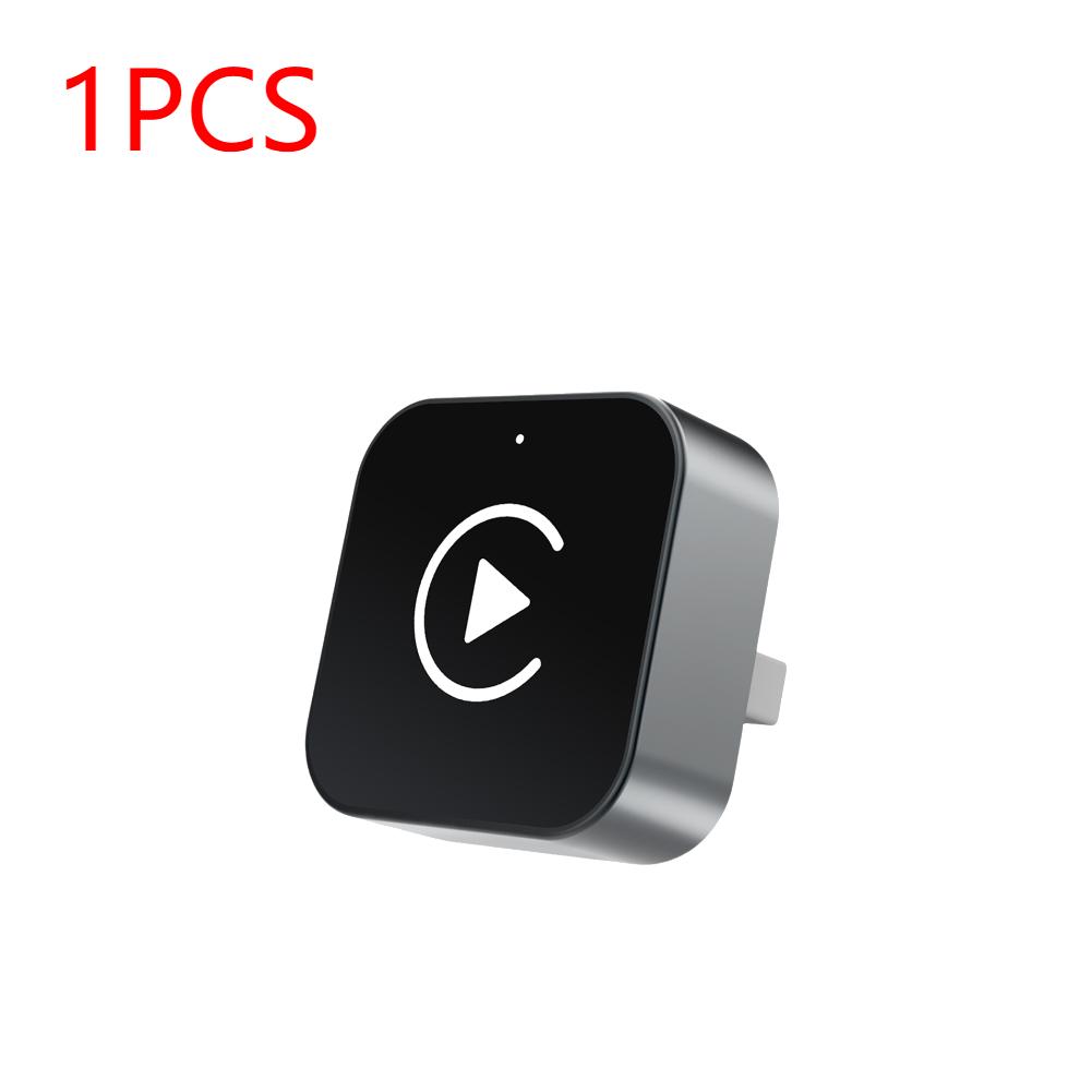 

2in1 Wireless CarPlay Adapter Android Auto AI Smart Box Car Intelligent System Plug & Play for iPhone/Android Factory Wired Cars