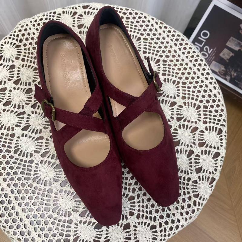 

Small man inner height increase 7cm Mary Jane women s shoes high heel autumn new thick heel single shoes 33