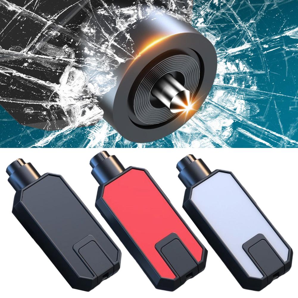 Auto Notfall Fensterbrecher Ein Sekunde Fenster Einschlagen Mini Auto Sicherheits Hammer Wolframstahl Auto Flucht Hammer Druckstift Typ