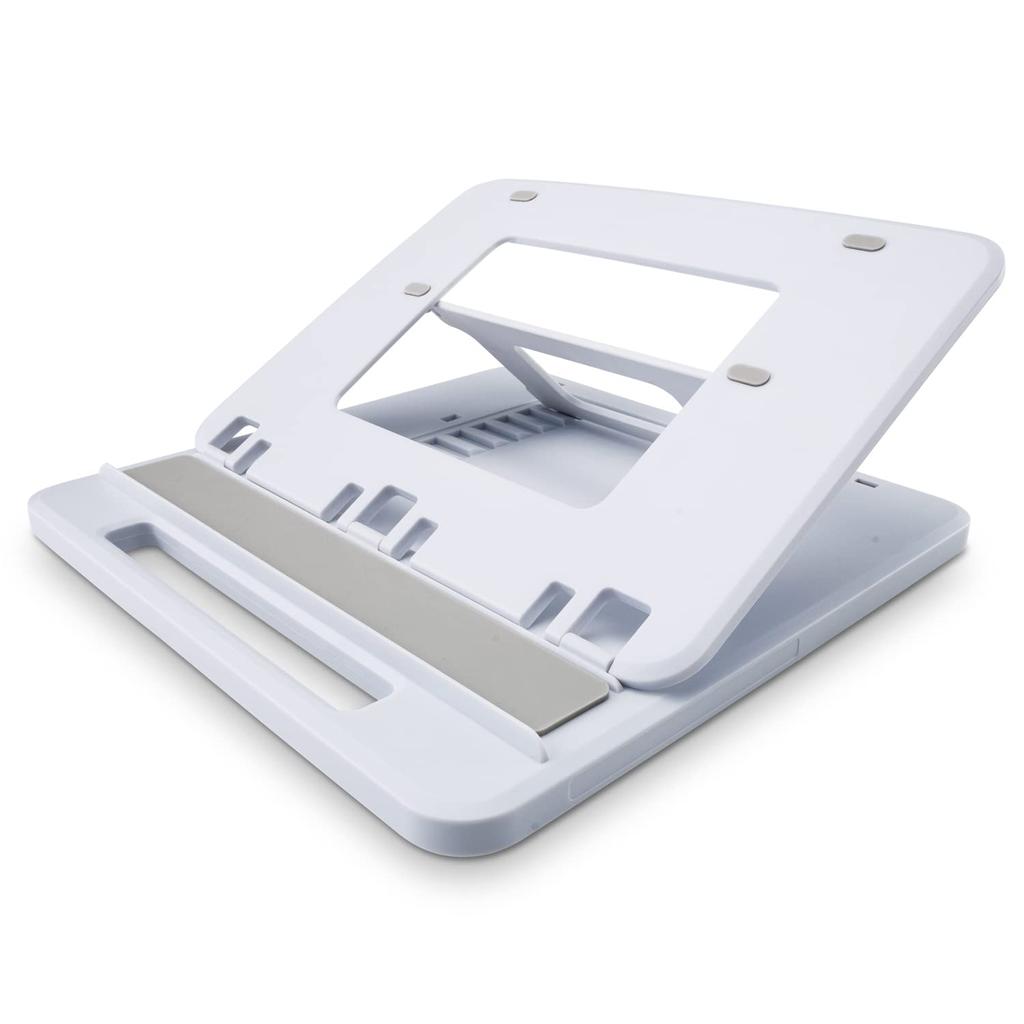 ELECOM Tablet Adjustable Stand, Drawing/Typing, Angle, White, TB-DSDRAWLWH