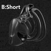 1pc Men's 3D Double Stacking Ring Chastity Lock SM Men's Bondage Device Master Maid Teaching, Couple Sexy, Chastity Device, Multi-purpose Breathable L