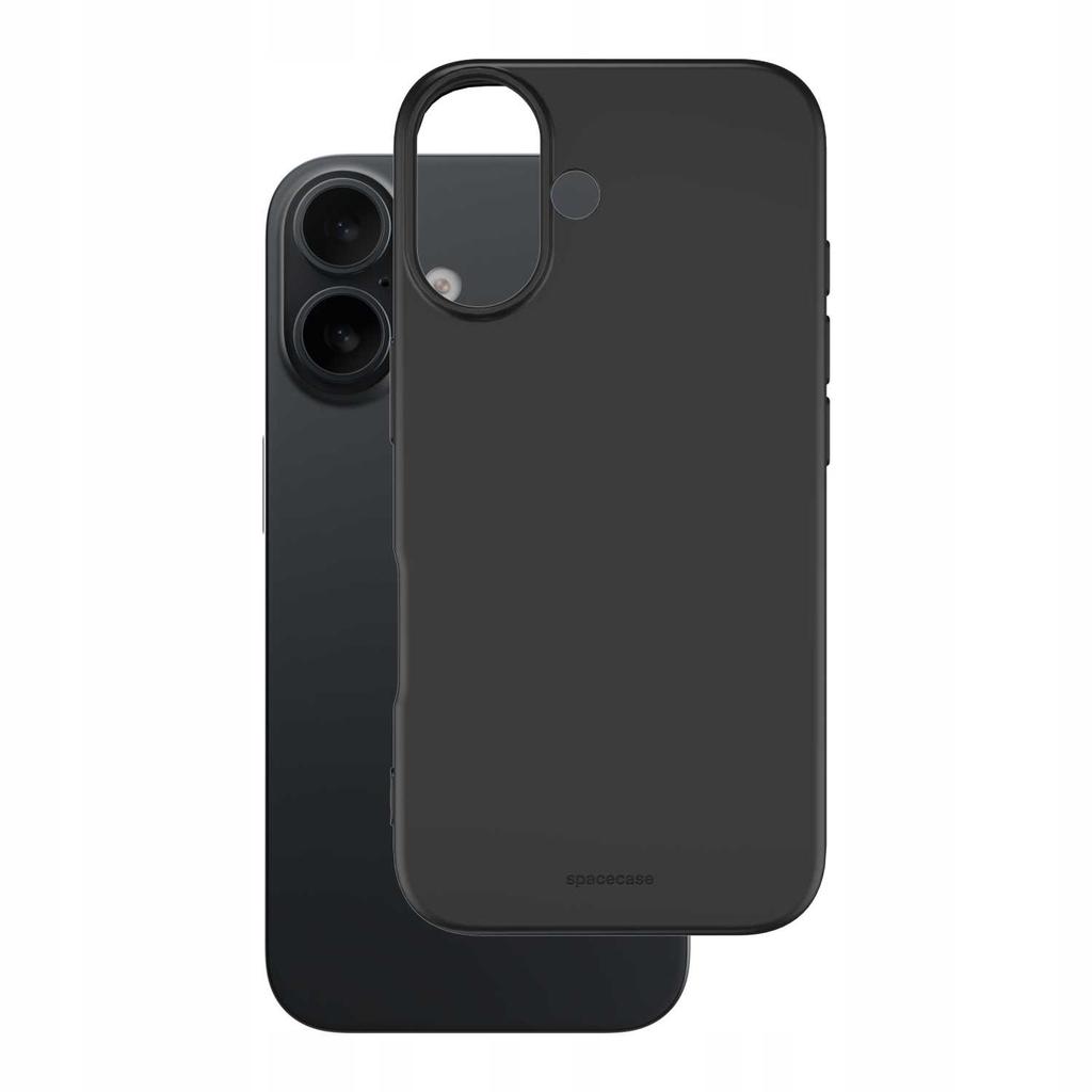Sc Silicone Case Iphone 16 Plus Black