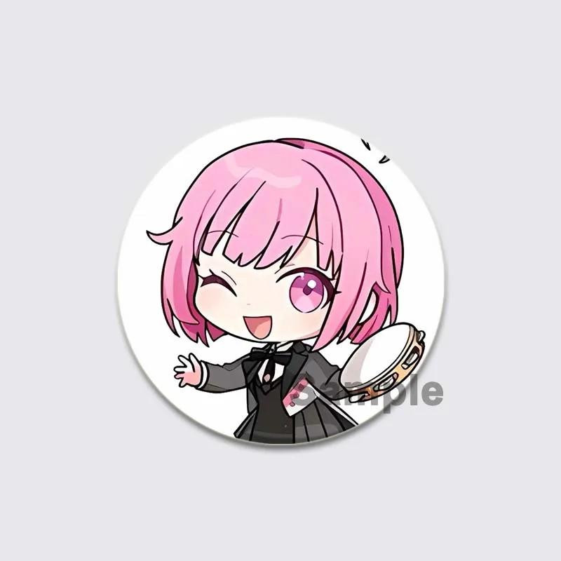 

32/44/58 мм Project Sekai Button Pin Персонаж з мультфільму Асахіна Мафую/Камісіро Руї Симпатична брошка Значок Сумка Декор Вентилятори Збери друзям Подарунок 58mm