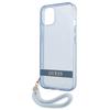 Guess Guhcp13Shtsgsb Iphone 13 Mini 5,4Niebieski/Blue Hardcase Translucent Stap