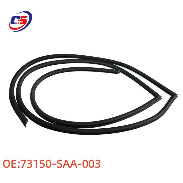 Front Windshield Rubber Seal for Honda Fit Hatchback 2003-2008 (73150-SAA-003) Front Windshield Seal