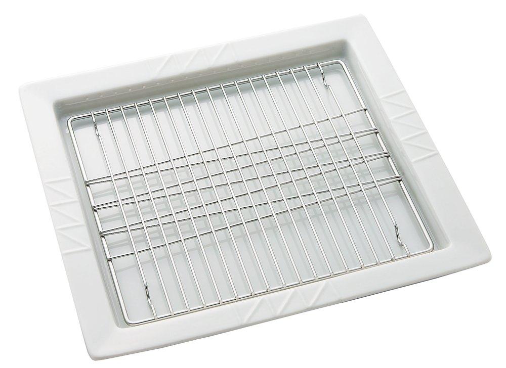 

Kuriyama Квадратное блюдо Белый x 25 x 2см K-1290 23.5 белый